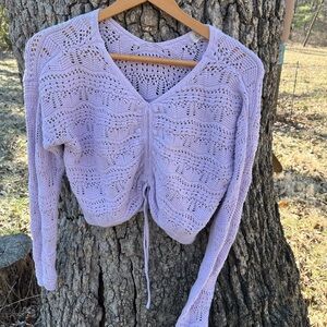 ⭐️Jessica Simpson Cropped Sweater in size S